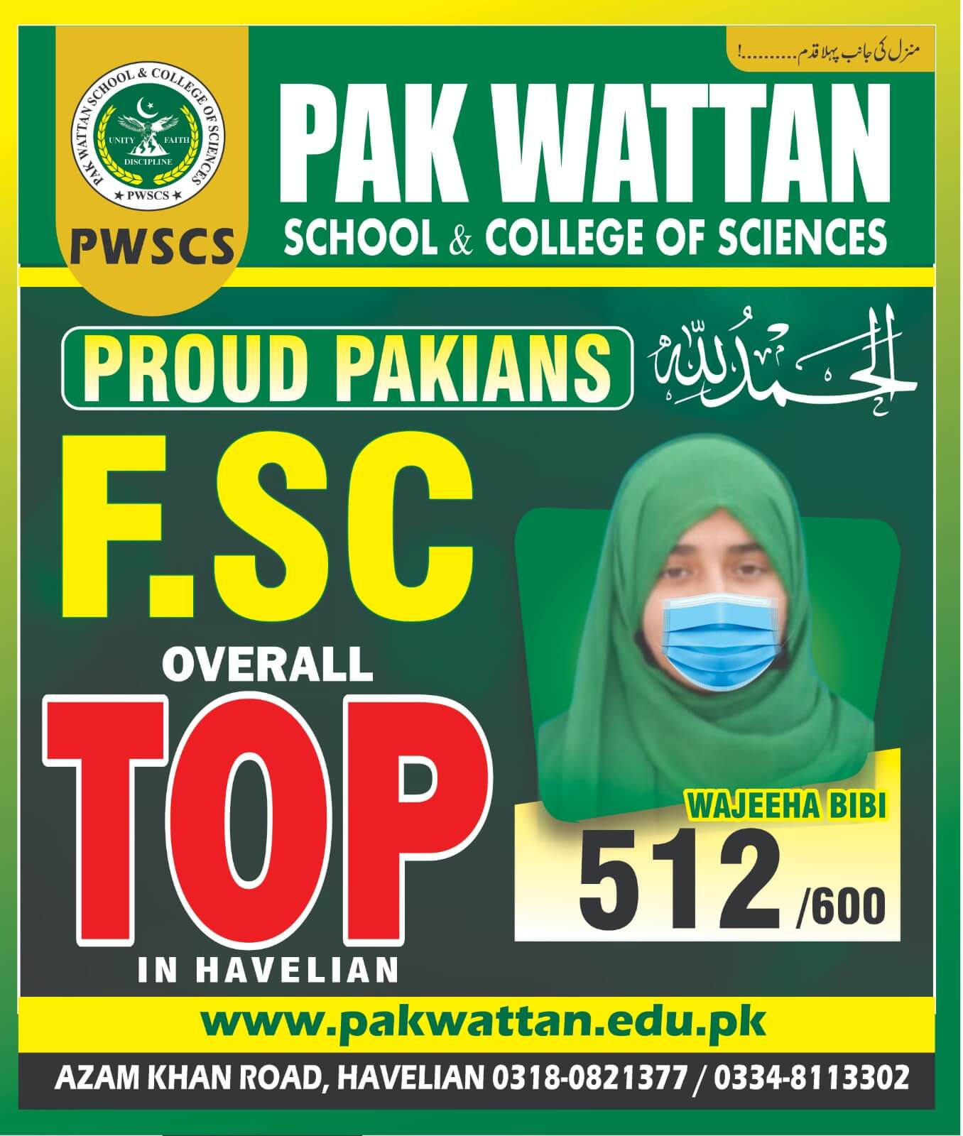 Top Positions in Havelian
